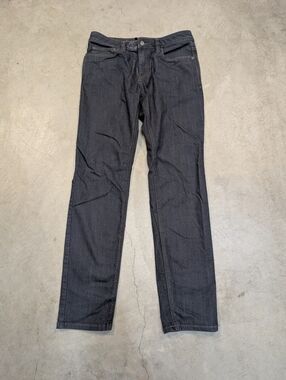 Prana Bridger Jeans M4BD32315 Mens 32x32 Pants Denim Gray/Blue